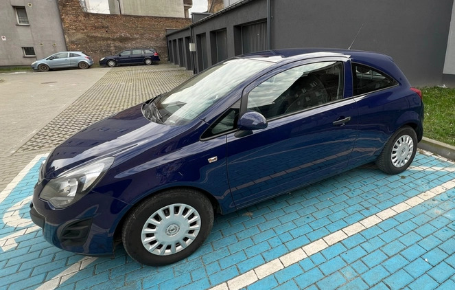 Opel Corsa cena 16500 przebieg: 102730, rok produkcji 2013 z Chorzów małe 121